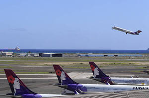 Hawaiian Airlines Porn - Hawaiian Airlines passenger is restrained after attempt to open exit doors  mid-flight | Honolulu Star-Advertiser