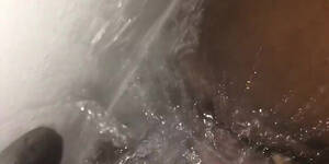 cum on pussy black bath - Pussy Bath Time HD SEX Porn Video 3:31