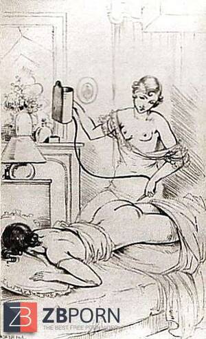 Drawn Porn Art - Thematic Drawn Porn Art trio - Enema