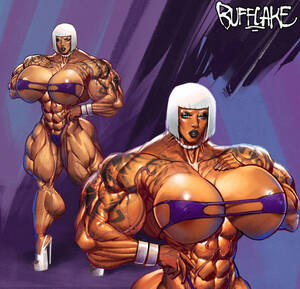 Animated Bodybuilder Porn - Rule 34 - 1girls abs big breasts big muscles bikini bimbo black lipstick  blue eyes bodybuilder buffcake collar commission female bodybuilder female  only fit female high heels huge breasts hyper breasts hyper