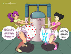 Diaper Futurama Porn - Rule 34 - 2018 2girls absurd res amy wong black hair color commission cum  diaper digital media (artwork) english english text excessive cum female  futurama happy happy trance humiliation intelligence loss light-skinned