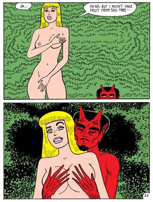Bible From Adam And Eve Sex - Garden of the Flesh - The Comics Journal