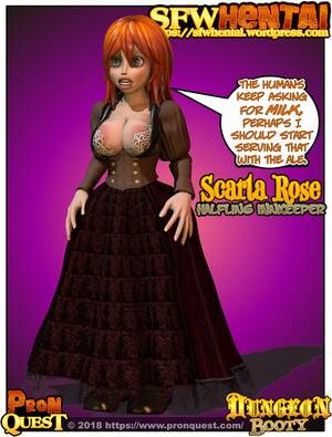 Busty Big Cartoon Porn - SFW oppai lolicon hentai art of busty big tits Halfling tavern keeper in cartoon  porn ero game comic character. â€“ SFW Hentai