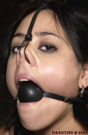 deepthroat nose hook - Nose Hook And Ball Gag - Bondage Blog