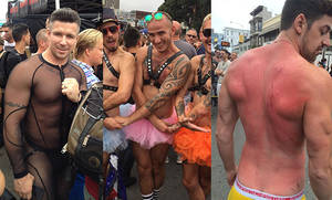 folsom naked whipping - Porn Stars and Other Pervs At Folsom Street Fair 2014