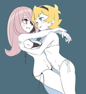 Avatar Legend Of Korra Nobu Porn - Lotte x Sucy (Little Witch Academia)