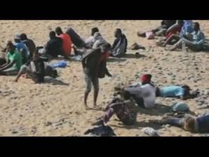 canary island nudist beach - Ebola scare on Canary Island nudist beach after immigrants from Sierra  Leone arrive