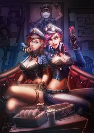 Lol Hottest Champions Porn - Anime picture league of legends jinx (league of legends) caitlyn (league of  legends) vi (league of legends) officer caitlyn badcompzero 315267 en
