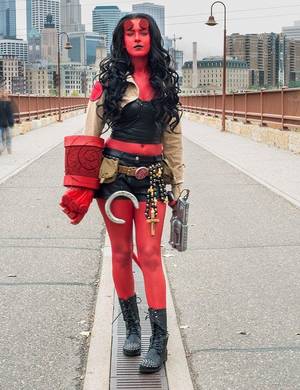 Female Hellboy Porn - hellboy female cosplay! These are all so amazing it's hard to choose a  favorite!