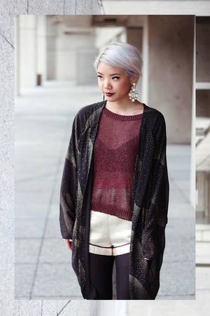 gray hair asian nude - Silver Hair - love her style