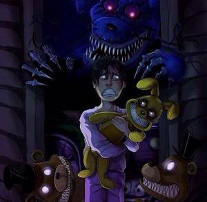 Anaconda Chica F Naf Porn - Omg I all most cried when I watch Markiplier play fnaf 4 and plus I love  golden Freddy
