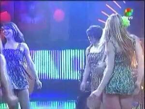 accidental upskirt on stage - Oops, dancing girls caught upskirt by accident. | Upornia.com