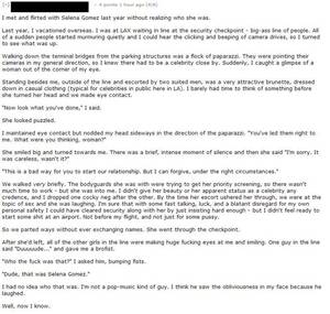 hispanic pussy selena gomez - Redditor hits on Selena Gomez without knowing she is Selena Gomez :  r/thatHappened