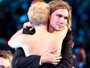 Miley Cyrus S&m Porn - PHOTO: My Friends Place representative Jesse and Miley Cyrus attend the  2014 MTV Video Music