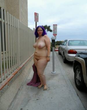 fat bbw nude public - Bbw nude in public - 75 photo