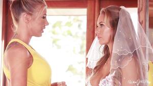 Bridal Lesbian Porn - Bride to be Nicole Aniston last lesbian fling with Samantha S... | 4tube