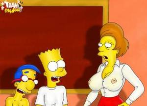 Bart Mrs. Crabapple Porn - MILF Edna and Special GIF