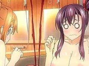 hentai lesbian bath - Hentai Yuri Girls In The Bath : XXXBunker.com Porn Tube