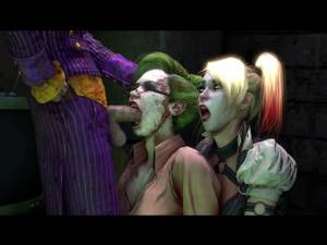 harley quinn hentai - Rule34 Batman Joker woman Harley Quinn Source Filmmaker 3D porn hentai