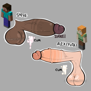 Minecraft Cum Porn - Rule34 - If it exists, there is porn of it / alex (minecraft), steve ( minecraft) / 6028255