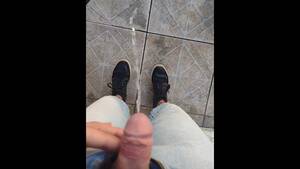 huge cock shoes - Big cock man pissing on his shoes Porn Video - Rexxx