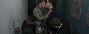 Alexander Greene Lucas Knight Gay Porn - Michael Lucas, Alexander Greene, FX Rios, & Lucas Knight: Raw Boardroom Sex