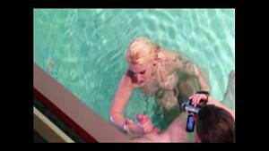 Extreme Porn Pool - Naughty swimming pool session ends in being secretly filmed
