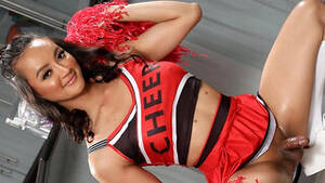 cheerleader tranny cum - Cheerleader Shemale Porn Videos