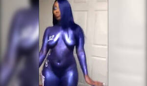 Black Bodypaint Porn - Gorgeous black women in all sorts of sexy body paint