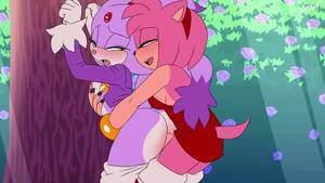 Blaze The Cat Furry Porn - Amy Fucking Blaze [krazyelf]