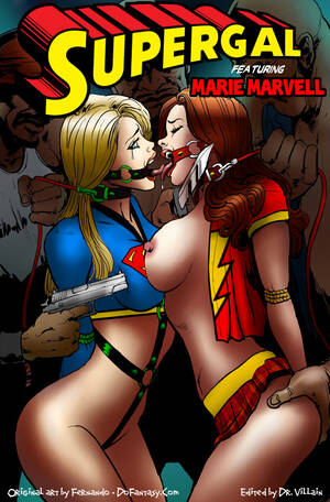 Mavel Dc Comics Lesbian Porn - Supergal and Marie Marvell - Showgirls by DrVillain on DeviantArt