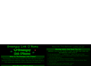 Greenguy Porn - link-o-rama.com at WI. Greenguy Link O'Rama - NSFW Porn Links