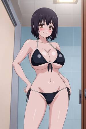 hentai girl big tits bikini - Hentai Boobs - 1girl ai generated big breasts bikini black hair breasts  huge breasts kotone - Hentai Pictures