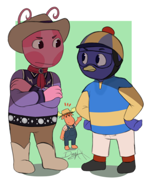 Backyardigans Rule 34 Porn - 52176 - safe, artist:laaura-te, pablo (the backyardigans), tyrone (the  backyardigans), uniqua (the backyardigans), bird, cervid, mammal, moose,  penguin, uniqua (species), anthro, nickelodeon, the backyardigans, cowgirl,  farmer, female, group, jockey ..