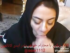 Iranian Hijab - iranian hijab bondaged girlsucking so tight her bf's cock-part3