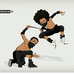 boondocks xxx black cartoons - Huey & Riley cartoon | Drawings // Art | Pinterest | Cartoon, Drawings and  Wallpaper