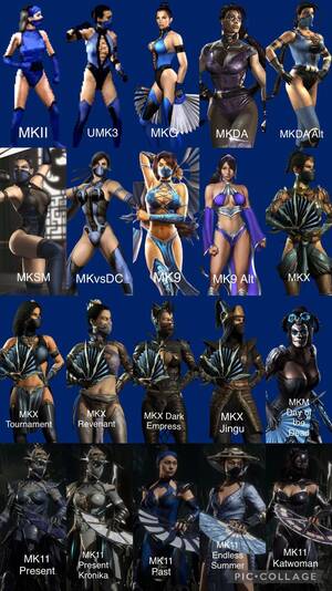 Jade Mortal Kombat Mileena Porn - Evolution of Kitana, Mileena, Skarlet and Jade : r/MortalKombat
