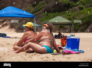 fkk chubby girl - Fat women sunbathing beach hi-res stock photography and images - Alamy