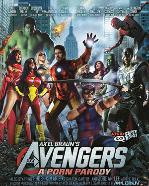 black tv show porn parody - Avengers XXX porn parody