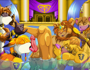 Lion Furry Porn Bondage - Furry Bondage 1 - Page 1 - HentaiEra