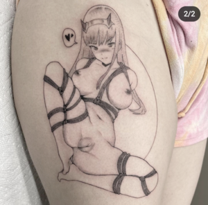 Anime Porn Vagina Tattoo - hentai tattoos : r/ATBGE