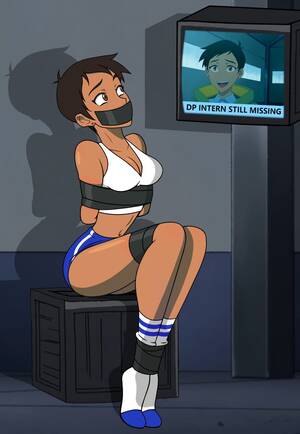 Lois Lane Bondage Porn - Rule 34 - arms tied behind back bondage bound ankles bound legs brown eyes  brown hair dc dc comics english text female gag gagged liganometry lois  lane lois lane (my adventures with