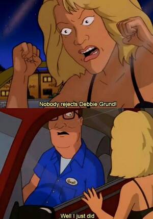 King Of The Hill Debbie Porn - Savage Hank : r/KingOfTheHill