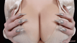 big breasts long nails - Worship Violet Doll - Big Tits And Long Nails | Femdom POV
