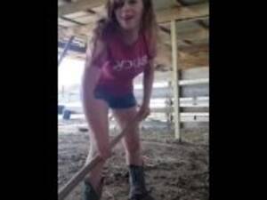 Farm Girl Porn Captions - Farm Girl Gets Horny In Stall And Ends Up Squirting All Over - xxx Mobile  Porno Videos & Movies - iPornTV.Net