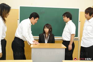 asian teacher group - 