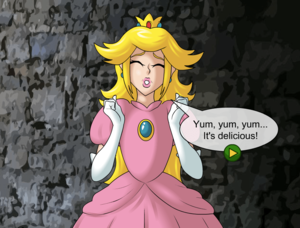 horny lesbian princess peach pregnant - Princess Peach Breast Inflation