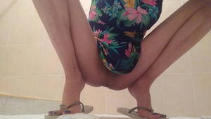 Buttfucked Mature In Flip Flops - Anal dildo - XVIDEOS.COM