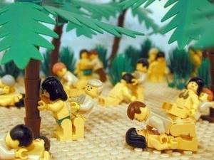 Lego Bondage - Just because they are Legos doesn't mean they're not hedonists.