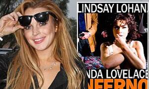 Lesbian Porn Lindsay Lohan - Lindsay Lohan fired from playing porn star Linda Lovelace in new movie |  Daily Mail Online
